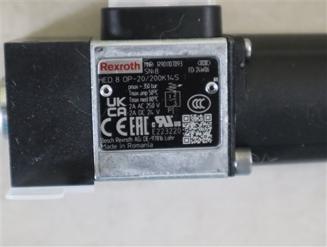 HED8OP20/200K14S R901107093 力士乐REXROTH压力继电器压力开关