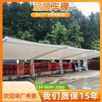 工厂厂房悬空电动棚门头玻璃雨棚效果图?