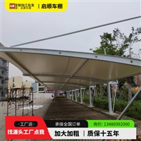一家上门安装安装PC耐力板车棚的真正高大上的车棚