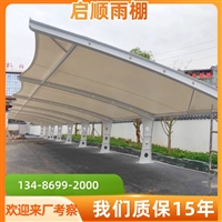 湖南郴州膜结构门头雨篷，通道雨棚每平价格