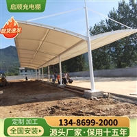 绍兴嵊州工厂膜结构遮雨篷装连廊通道雨棚，临时堆货区防雨棚