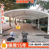 新款PVC建筑膜布做的安装小轿车棚的工程案例多，可定制