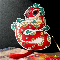 2025蛇年幼儿园作业手工灯笼制作diy材料包创意儿童手提卡通新款