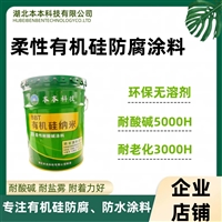 柔性有机硅防腐涂料 金属涂层耐高温专用