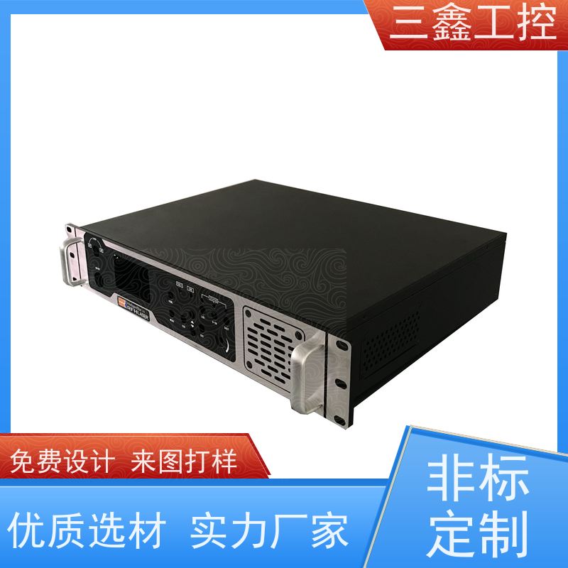 非标定制1U2U3U4U便捷式机箱 室外机柜 多硬盘位 TY-4UX喷塑工艺