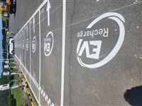 长春车位划线施工 划车位线 停车场车位划线