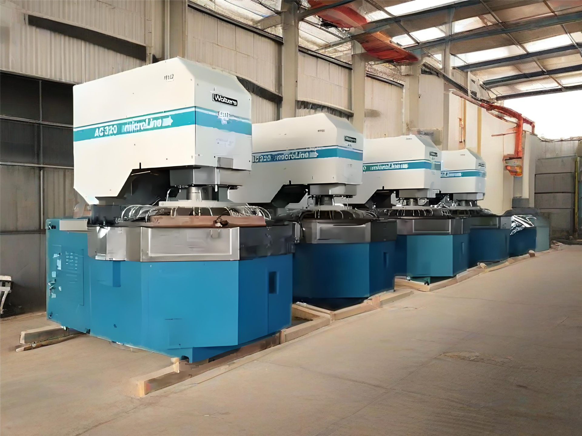 二手金属双面抛光机/高精度双面研磨机AC320转让