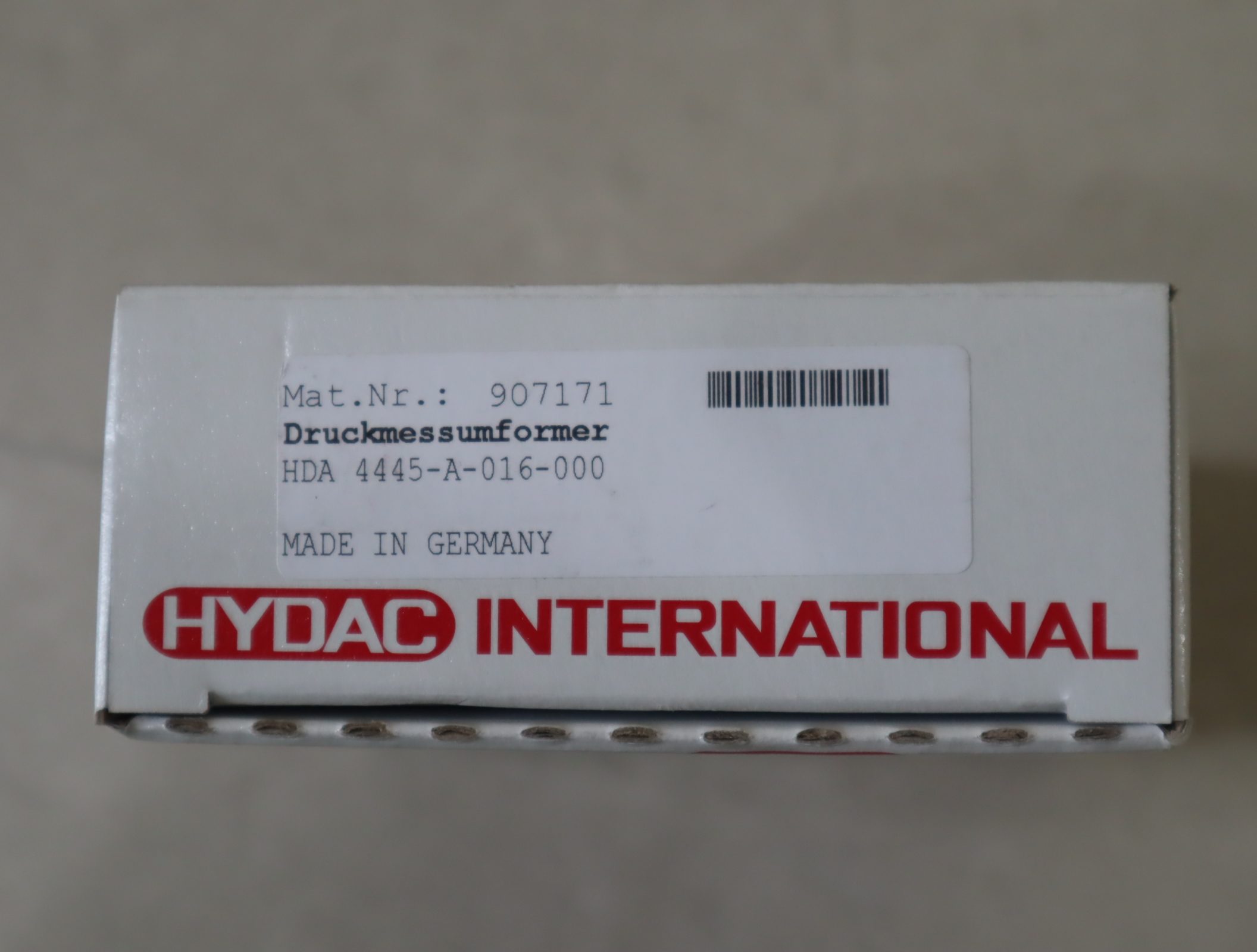 HDA4445-A-016-000 907171 贺德克HYDAC 压力温度传感器