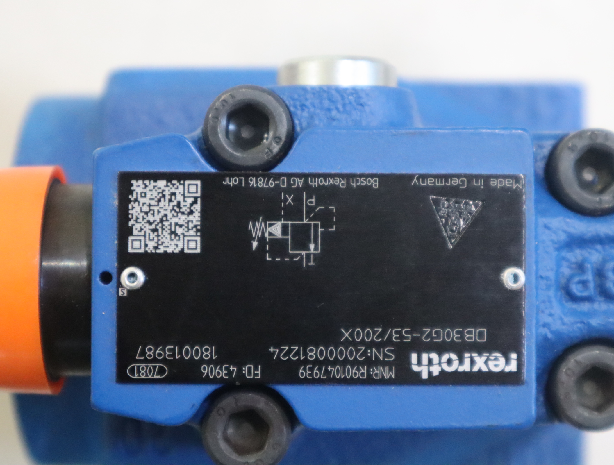 DB30G2-53/200X DB30G2-5X/200X R901047939 力士乐REXROTH溢流阀