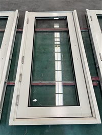 玻璃自由防火门-小区走廊玻璃防火门