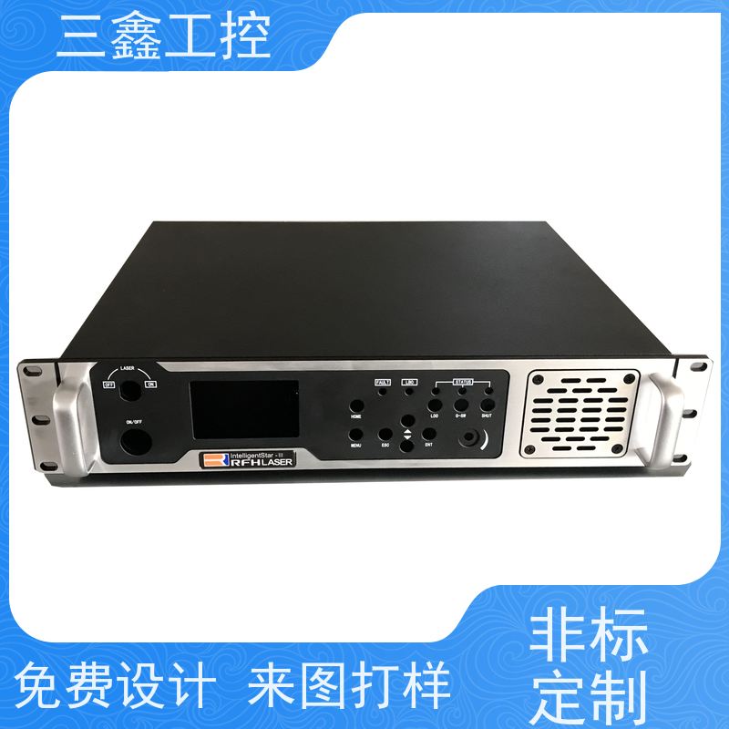 深 圳三鑫上架式工业铝机箱 螺丝机外壳  参数标准 多种规格