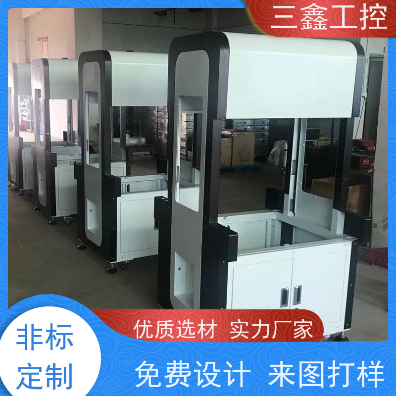 非标定制2U工业铝机箱 机柜外壳 多硬盘位 TY-4UX喷塑工艺