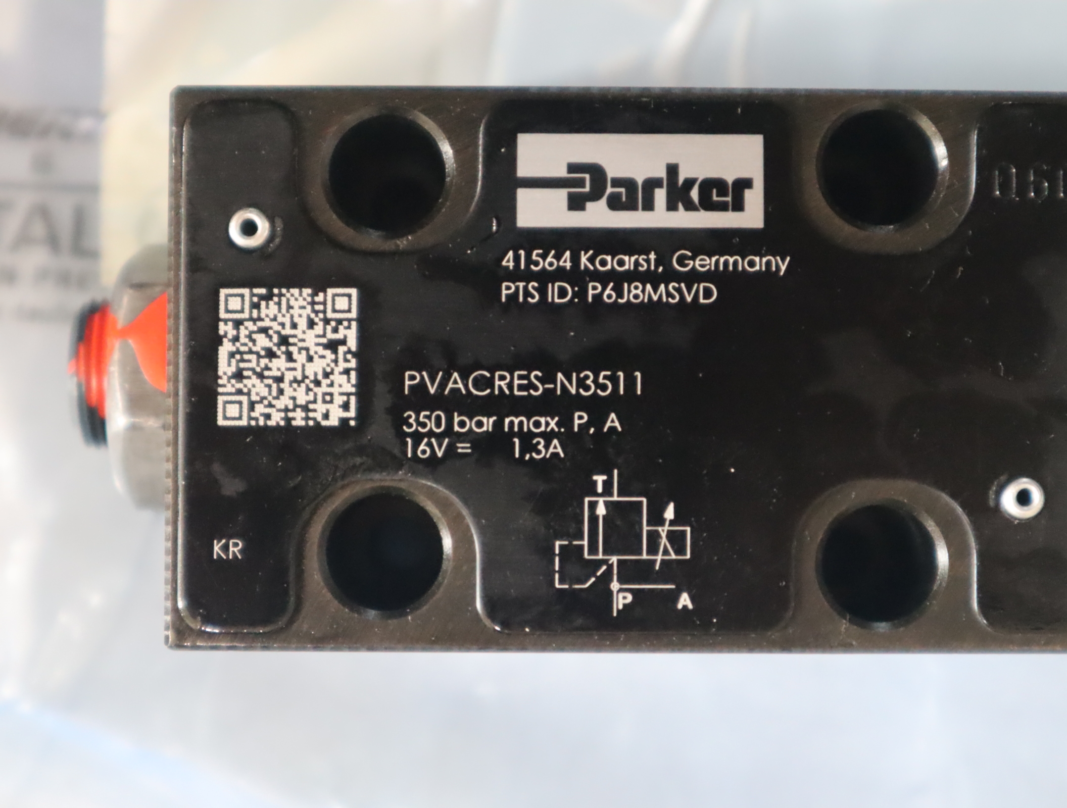 PVACRES-N3511 PVACRESN3511 美国派克PARKER控制阀