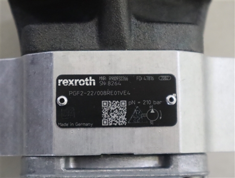 PGF2-21/008RE01VE4 R900932266 德国力士乐REXROTH齿轮泵