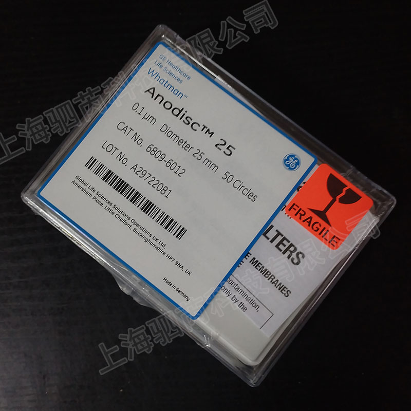 思拓凡沃特曼Anopore直径25mm孔径0.1um氧化铝膜 6809-6012