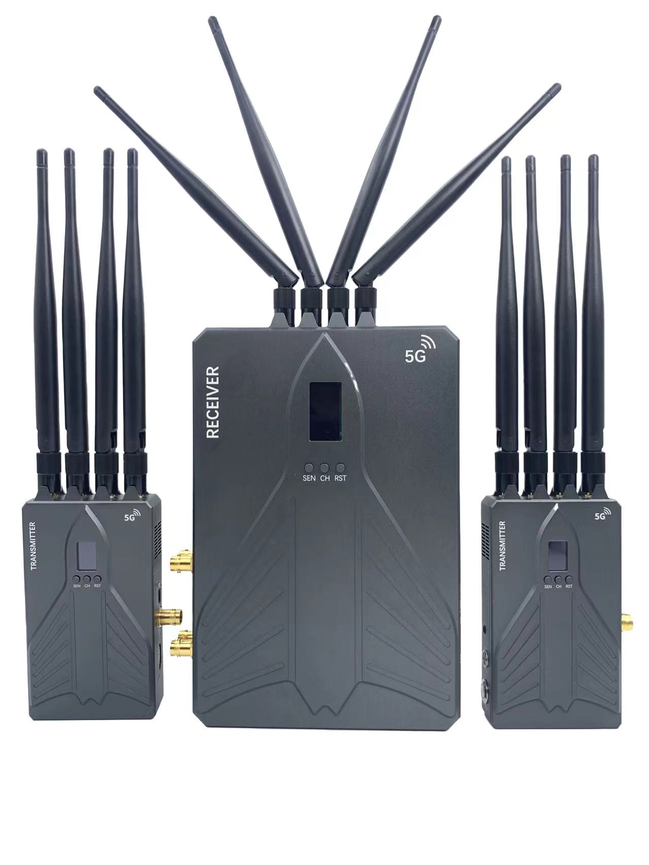 新锐视听 800M 1080P HDMI SDI 2 发1 收 无线传输器传输系统