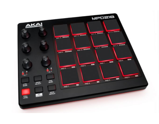 AKAI MPD218 打击垫MIDI控制器