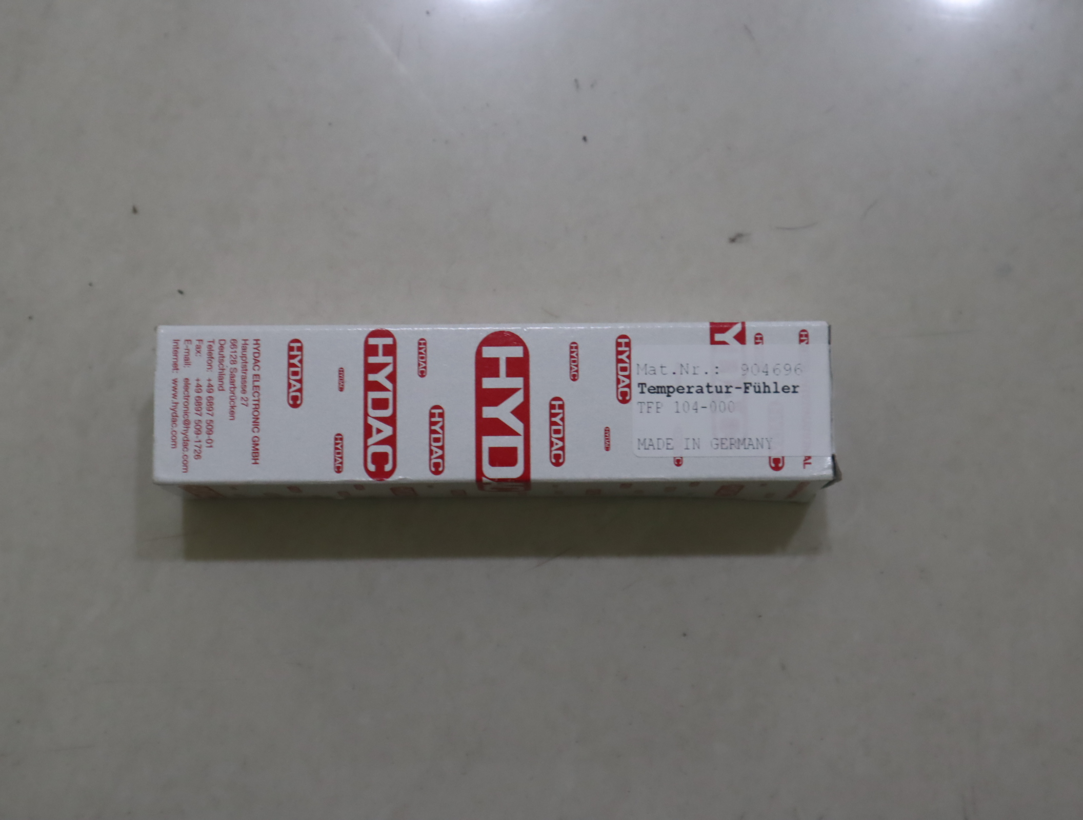 TFP 104-000 904696 德国贺德克HYDAC 压力温度传感器