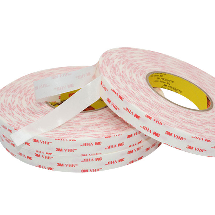 3M4932 强力粘胶白色泡棉胶带双面胶密封减震耐温