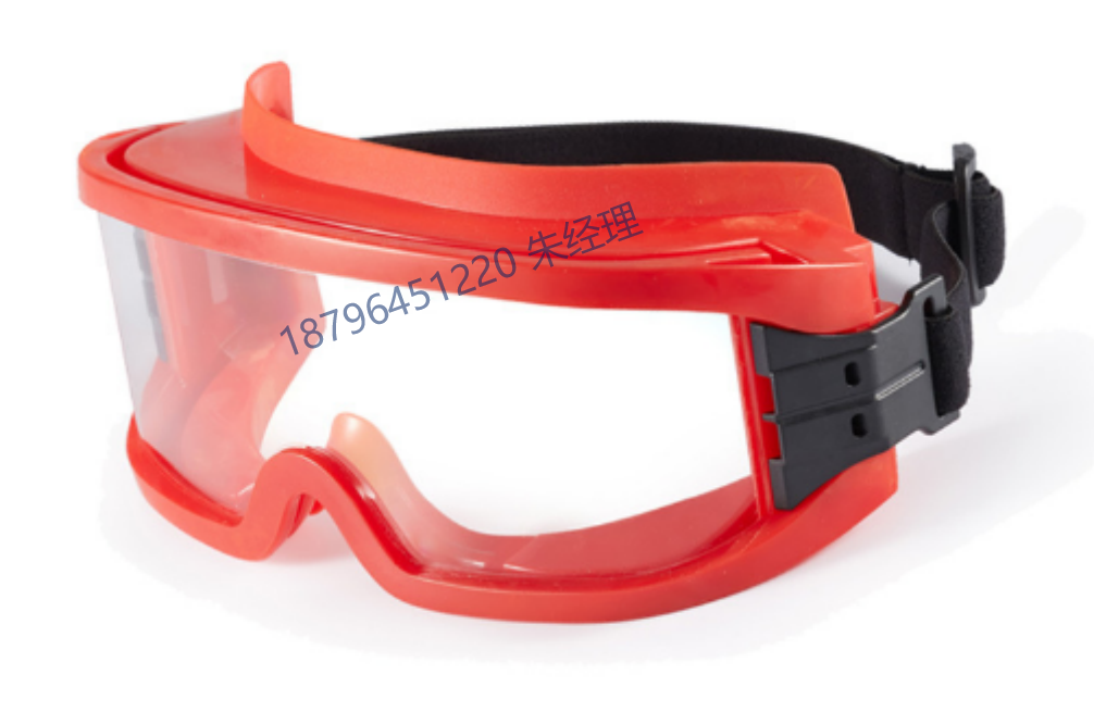 耐高温隔热透明护目镜消防近视防沙防冲击耐酸碱救援防护眼镜