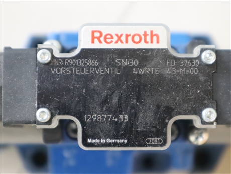 R901325866 4WRTE43M00 VORSETUERVENTIL 力士乐REXROTH先导阀