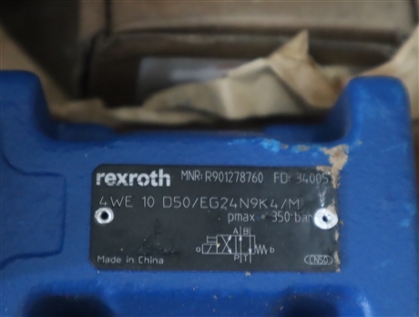 4WE10D50/EG24N9K4/M R901278760 德国力士乐REXROTH电磁阀