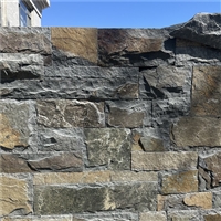 景区雕塑 中国黑石皮墙文化石 石灰皮原石 乱形石片石