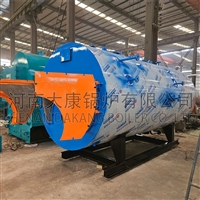  采暖锅炉分汽缸设计压力6吨冷凝燃气锅炉银晨锅炉厂