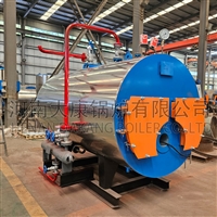  热水采暖锅炉供暖分气缸5吨燃油真空锅炉银晨锅炉集团