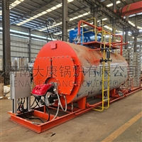  小型承压热水锅炉供暖分气缸20万大卡生物质导油炉河南银晨锅炉