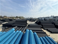 保定六棱波纹管，pe排水管，六棱结构壁管，市政排水管