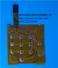 fpc线路板 智能设备按键电路板