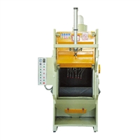 履带式喷砂机气缸门分体式