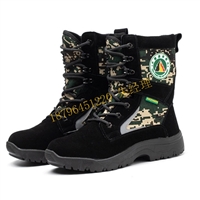 防火鞋高帮春秋森林消防应急救援靴阻燃防砸防穿刺户外训练作战靴