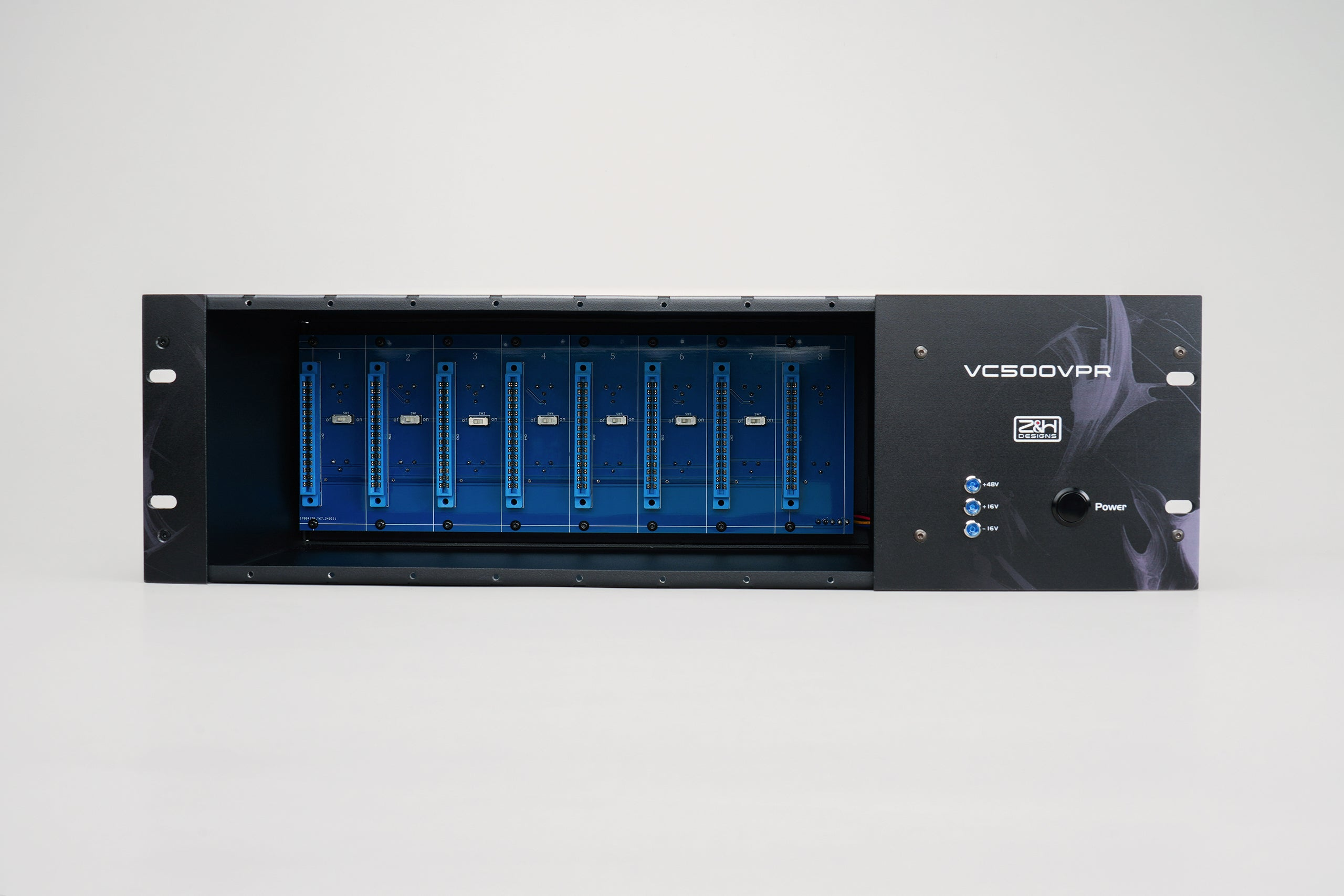 API 500VPR带电源的10插槽机架