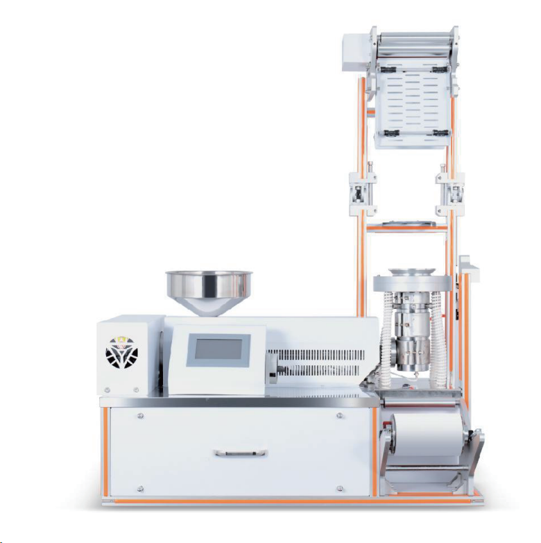 雷铂LB-16小型精密桌面型PE吹膜机