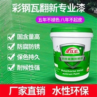 双虹水性金属防锈漆 防锈性能良好 彩钢瓦翻新漆 水性防锈漆