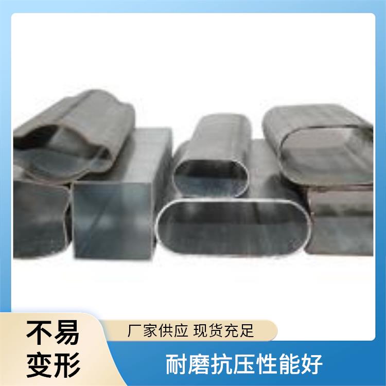 锌钢护栏钢管 耐酸碱 便于安装施工便捷 无缝可定制 40*80