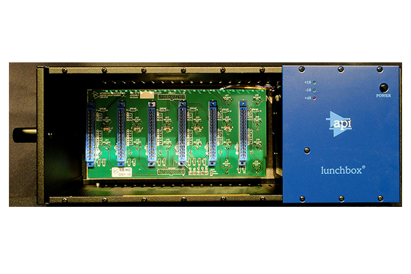 API 6 Slot High Current lunchbox6插槽500系列电源盒