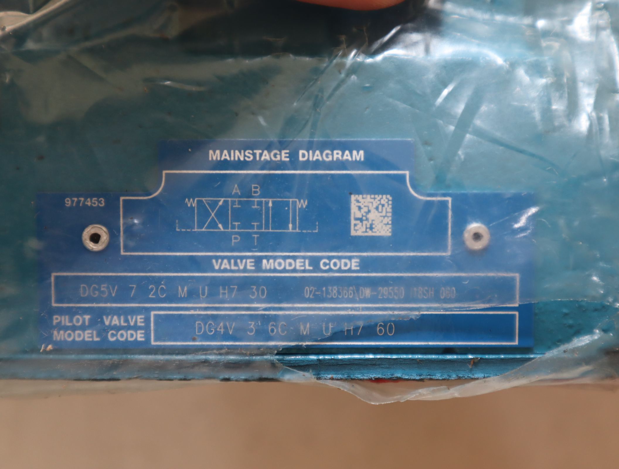 DG5V 7 2C M U H7 30 02-138366 威格士VICKERS伊顿EATON电液阀