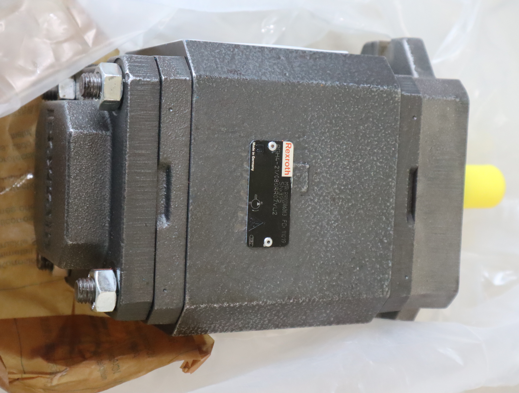 PGH4-21/080RR07VU2 R900086363 德国力士乐REXROTH齿轮泵