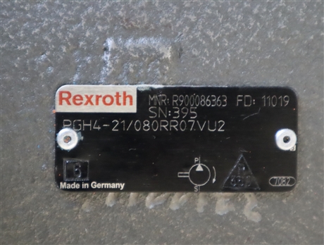 PGH4-21/080RR07VU2 R900086363 德国力士乐REXROTH齿轮泵
