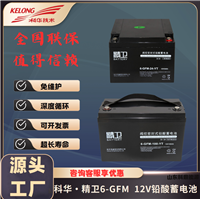 精卫12V铅酸储能蓄电池6-GFM系列 直流屏 UPS/EPS电源 太阳能发电