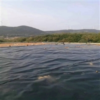 对虾养殖池3.0mm厚度PE膜南宁双糙面1.5HDPE膜