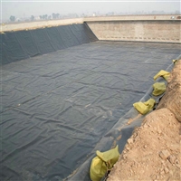 牛蛙养殖池3.0mm厚度PE膜长春双糙面2.0HDPE膜