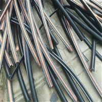 大量回收工地废旧电缆 废电线铜线收购厂 现场估价