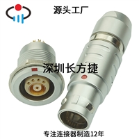 FGGEGG气电混装航空插头3B同轴多芯圆形金属连接器