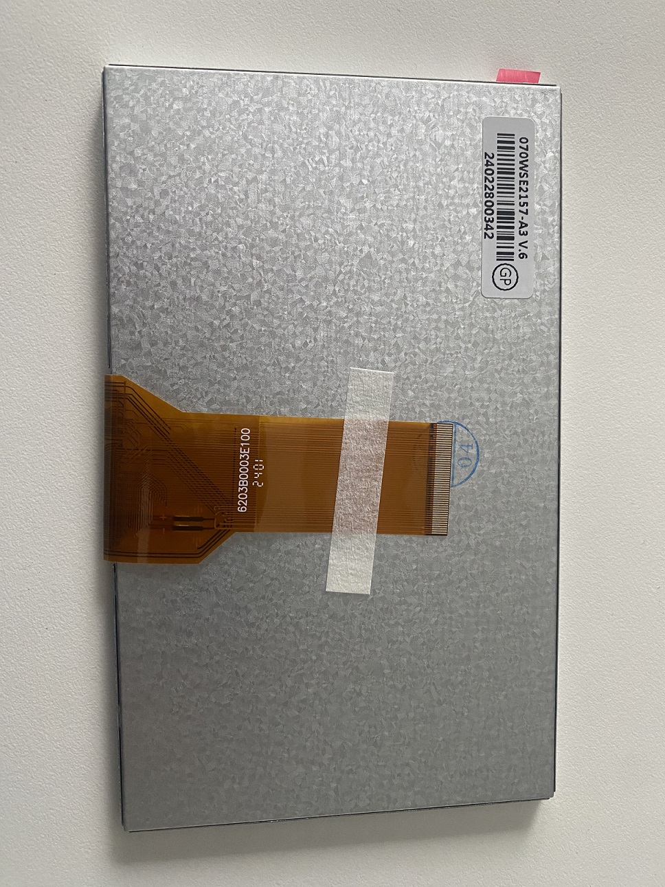 7寸液晶屏800乘480宽温宽视角高亮显示屏070WSE2157减A3V点6