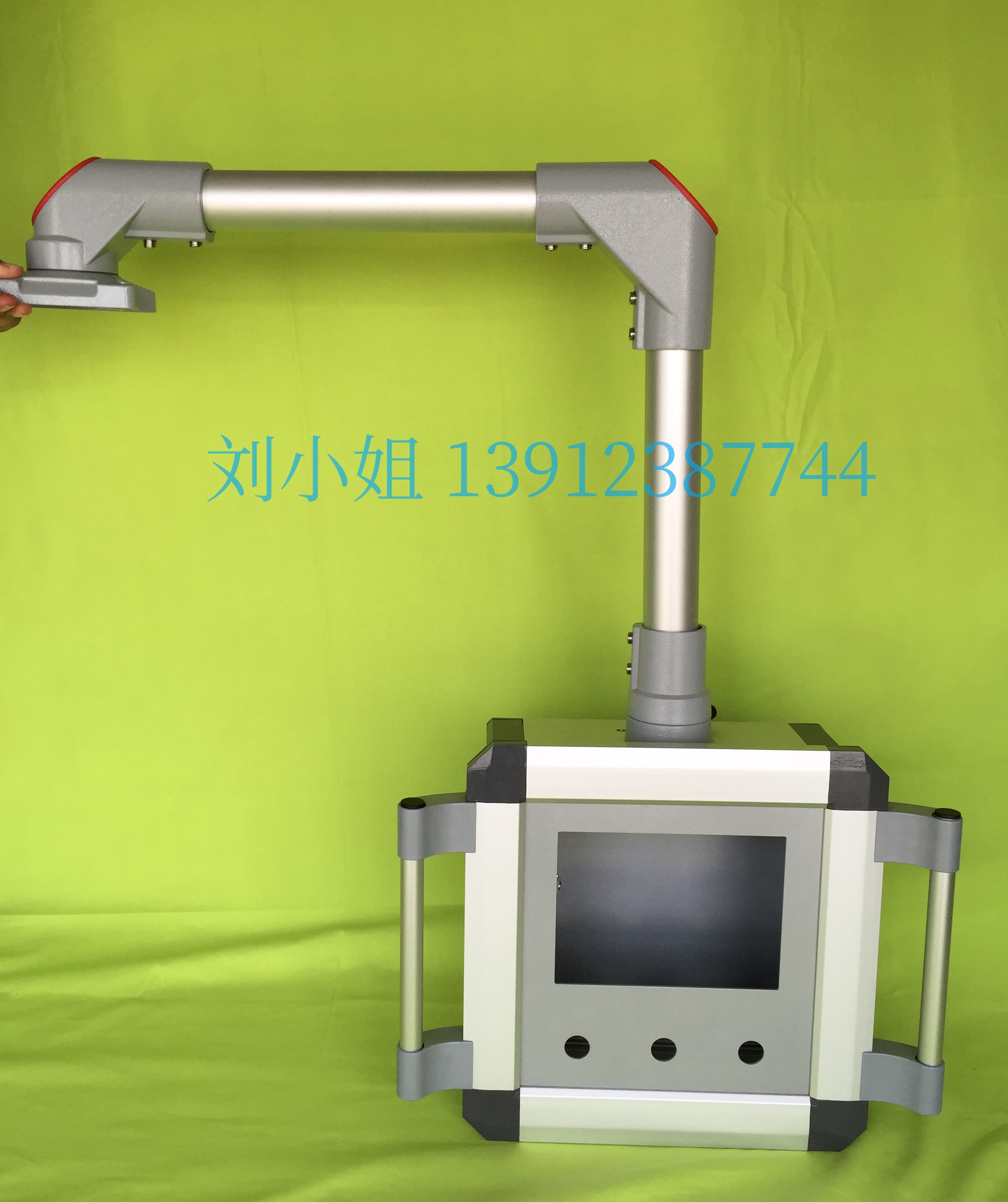 悬臂操作箱 数控机床铝合金触摸屏悬臂,机床悬臂控制箱定制吊臂箱