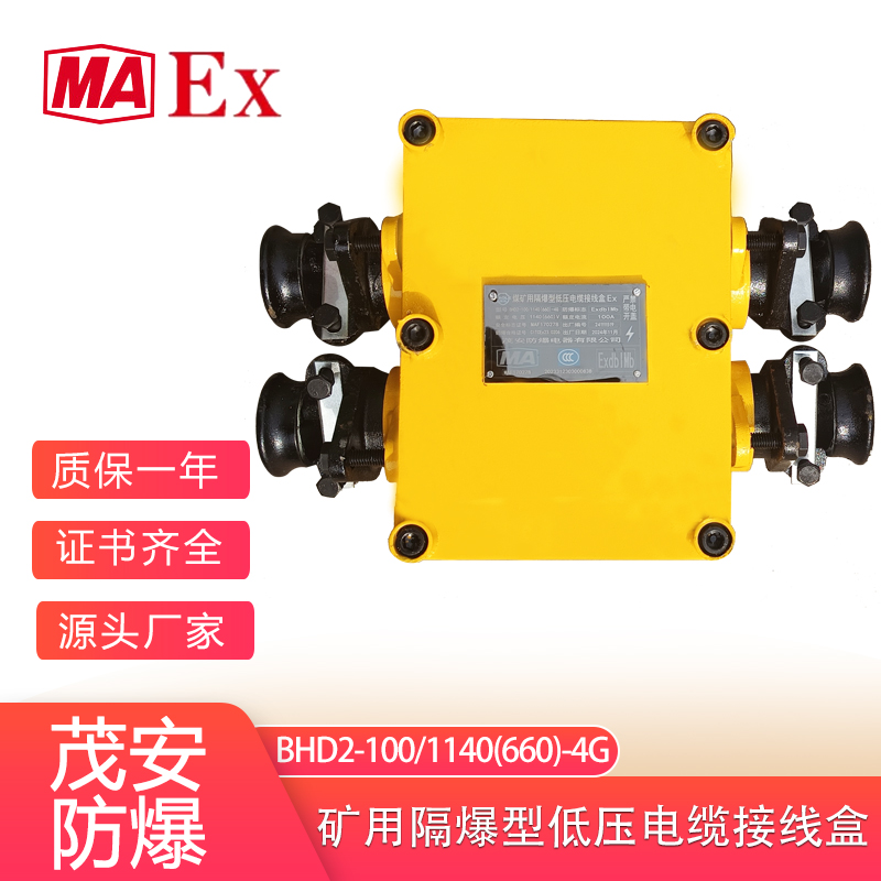 电缆接线盒BHD2-100/1140660-4G厂家供应
